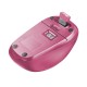 Funda + Ratón Inalámbrico Trust Yvo Corazones para Portátiles hasta 15.6"/ Rosa