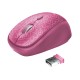 Funda + Ratón Inalámbrico Trust Yvo Corazones para Portátiles hasta 15.6"/ Rosa