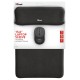 Funda + Ratón Inalámbrico Trust Yvo para Portátiles hasta 15.6"/ Negro