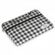 e-Vitta Chequered maletines para portátil 35,6 cm (14") Funda Negro, Blanco