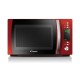 Candy CMXG20DR Encimera Microondas con grill 20 L 700 W Negro, Rojo, Acero inoxidable