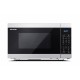 Sharp Home Appliances YC-MG51E-S microondas Sobre superficie Microondas combinado 25 L 900 W Metálico