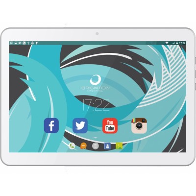 Brigmton BTPC-1021QC3G 16GB 3G Blanco tablet