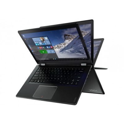Portátil Lenovo Yoga 510-14AST 2.9GHz A9-9410 14" 1366 x 768Pixeles Pantalla táctil Negro Híbrido