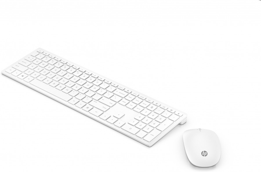 Mouse Inalambrico Teclado InalÃ¡mbrico Blanco Hp Raton Hp