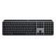 Logitech MX Keys teclado RF Wireless + Bluetooth QWERTY Español Aluminio, Negro