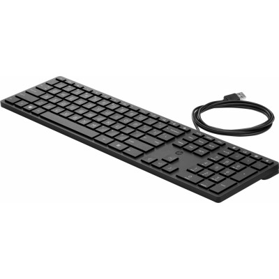 HP 320K teclado USB Negro