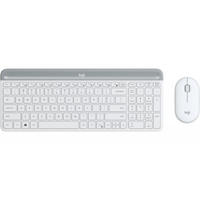 Logitech MK470 Slim Wireless Combo teclado RF inalámbrico Español Blanco