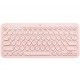 Logitech K380 teclado Bluetooth QZERTY Español Rosa