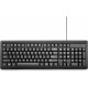 HP 100 teclado USB Negro