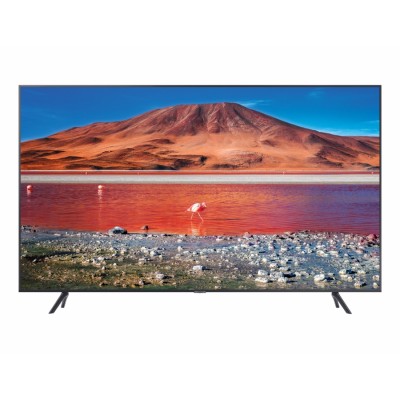 Televisor Samsung UE55TU7105KXXC (55") 4K Ultra HD Wifi Carbono, Gris, Plata