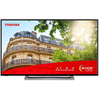 Televisor Toshiba 58UL3B63DG (58") 4K Ultra HD Smart TV Wifi Negro, Plata