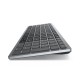 DELL KM7120W teclado RF Wireless + Bluetooth QZERTY Español Gris, Titanio