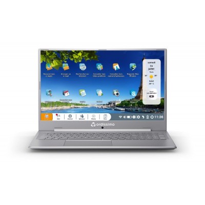ORDISSIMO ART0384 ordenador portatil DDR4-SDRAM Portátil 43,9 cm (17.3") 1920 x 1080 Pixeles Intel® Pentium® 4 GB 256 GB S