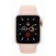 Apple Watch Series 5 GPS, 40mm Caja de Aluminio en oro - Correa deportiva rosa arena