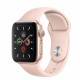 Apple Watch Series 5 GPS, 40mm Caja de Aluminio en oro - Correa deportiva rosa arena