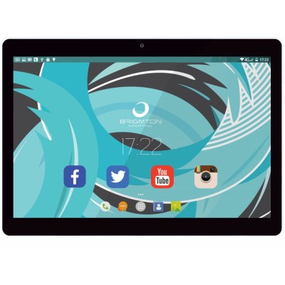 Brigmton BTPC-1019 16GB Negro, Color blanco tablet