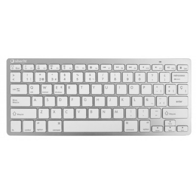 SilverHT Teclado Inalámbrico Colors Edition - Blanco