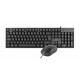 1Life 1IFEKBBASEKITES teclado USB QWERTY Español Negro