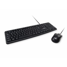 Equip 245201 teclado USB QWERTY Español Negro