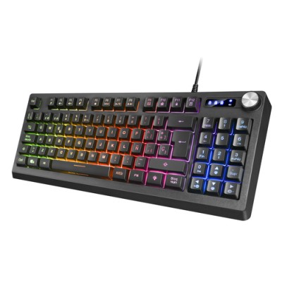 Mars Gaming - MKAXWES Teclado Compacto TKL H-Mech Iluminación RGB