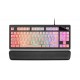 Mars Gaming MKAXPES teclado USB Español Negro, Rosa