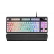 Mars Gaming MKAXWES teclado USB Español Negro, Blanco
