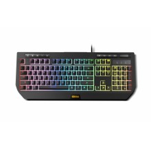 Krom Kuma teclado USB QWERTY Negro