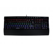 KeepOut F115 teclado USB QWERTY Inglés, Español Negro