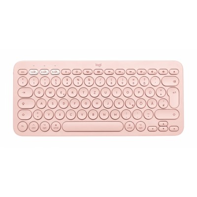Logitech K380 For Mac teclado Bluetooth QWERTY Español Rosa