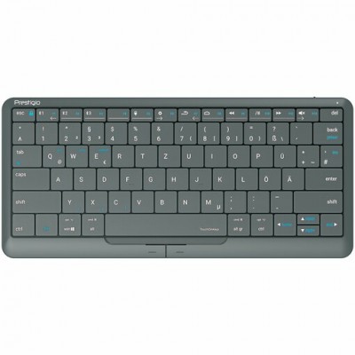 Prestigio Click&Touch 2 teclado USB + Bluetooth QWERTY Español Gris