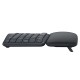 Logitech Ergo K860 teclado RF Wireless + Bluetooth Español Negro