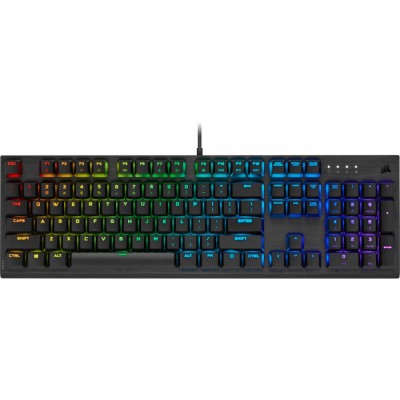 Corsair K60 RGB PRO Low Profile teclado USB QWERTY Español Negro