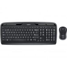 Logitech MK330 teclado RF inalámbrico QWERTY Español Negro, Gris