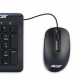 Acer NP.MCE1A.006 ratón Ambidextro USB tipo A Óptico 1000 DPI