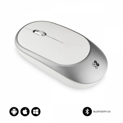 SUBBLIM RATON OPTICO WIRELESS BLUETOOTH SMART SILVER