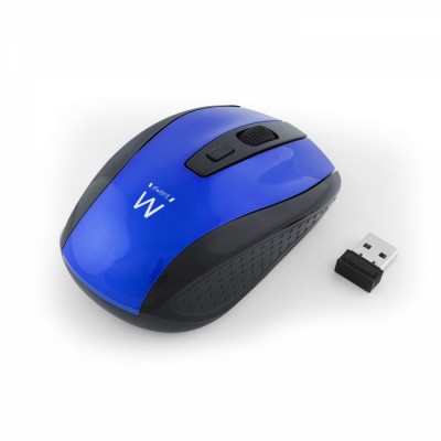 Ewent EW3238 ratón Ambidextro RF inalámbrico Óptico 1600 DPI