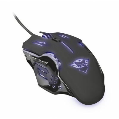 Trust GXT 108 Rava ratón mano derecha USB tipo A Óptico 2000 DPI
