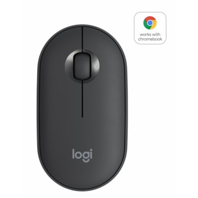 Logitech Pebble M350 ratón Ambidextro RF inalámbrica + Bluetooth Óptico 1000 DPI