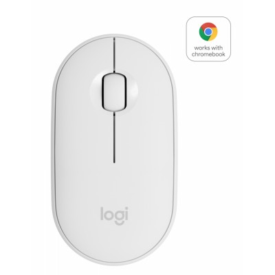 Logitech Pebble M350 ratón Ambidextro RF inalámbrica + Bluetooth Óptico 1000 DPI