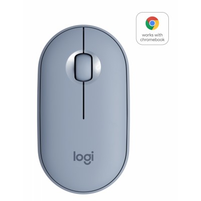 Logitech Pebble M350 ratón Ambidextro RF inalámbrica + Bluetooth Óptico 1000 DPI