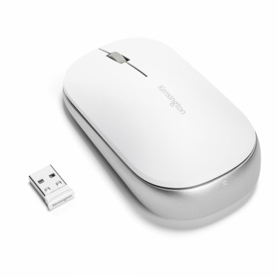 Kensington Ratón inalámbrico dual SureTrack™: blanco