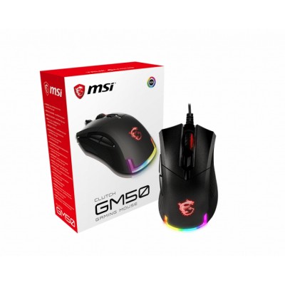 MSI CLUTCH GM50 ratón USB tipo A Óptico 7200 DPI