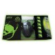 KeepOut X9pro ratón USB tipo A Laser 8200 DPI