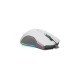 Newskill Gaming Eos Ivory ratón Ambidextro USB tipo A 16000 DPI
