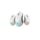 Newskill Gaming Eos Ivory ratón Ambidextro USB tipo A 16000 DPI