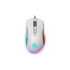 Newskill Gaming Eos Ivory ratón Ambidextro USB tipo A 16000 DPI