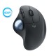 Logitech Ergo M575 ratón mano derecha RF inalámbrica + Bluetooth Trackball 2000 DPI