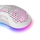 Mars Gaming MMEXW, Ratón Gaming RGB Ultraligero Blanco