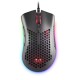 Mars Gaming MMEX, Ratón Gaming RGB Ultraligero Negro